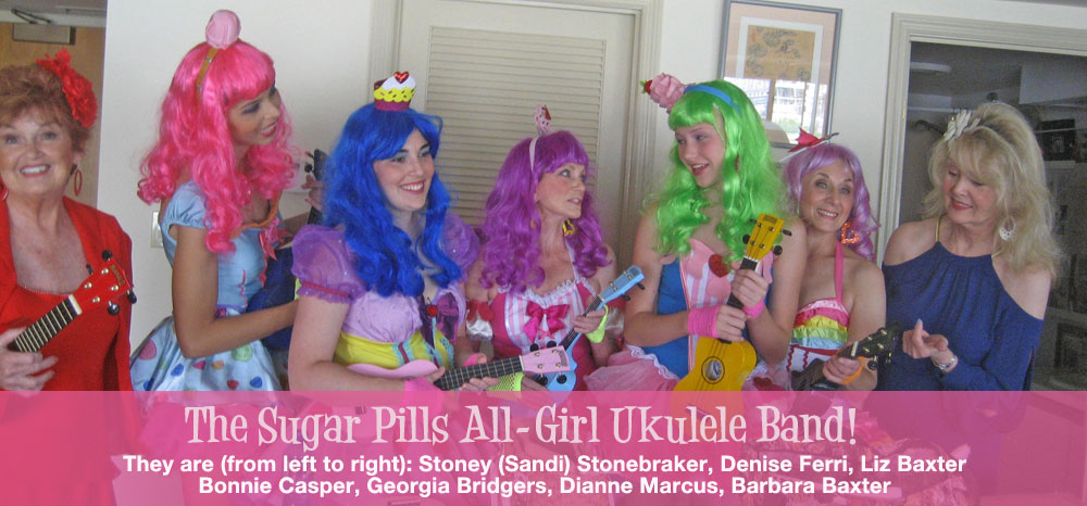 The Sugar Pills All-Girl Ukulele Band 